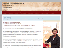 Tablet Screenshot of fachanwalt-familienrecht-nuernberg.de